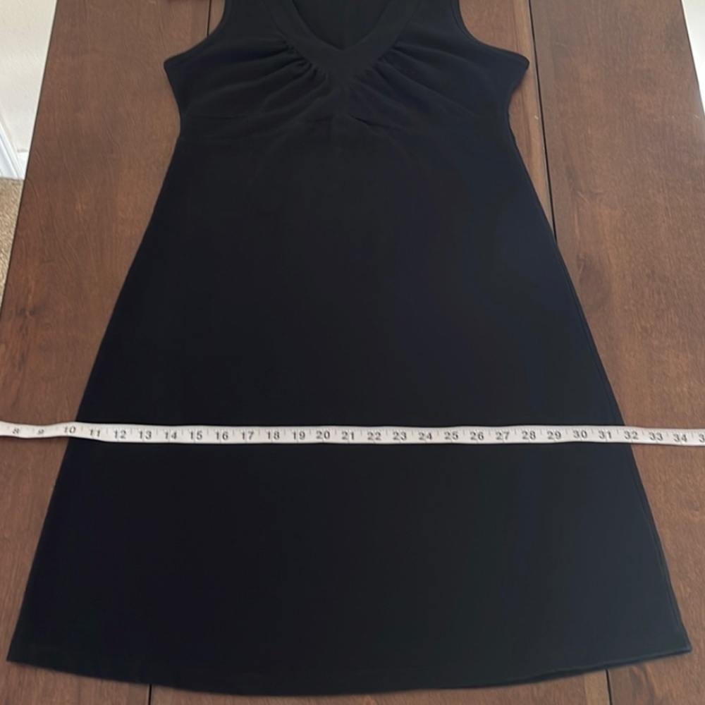 ATHLETA Organic Cotton Sleeveless V Neck Dress Sz. MD. - Picture 15 of 17